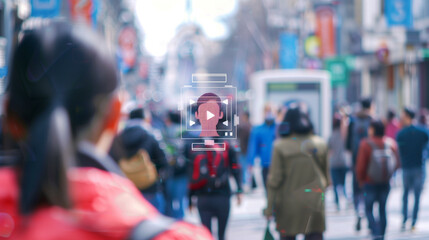 Face recognition concept