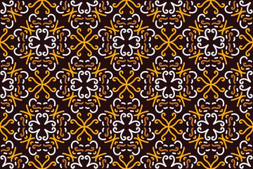 Vector damask seamless pattern background. Elegant luxury texture for wallpapers, backgrounds and page fill.