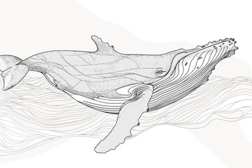 Fototapeta premium vector world wild animals, mammals, fish, reptiles, and birds. Rare animals. Funny flat characters, good for banners, prints, patterns, infographics, children's book illustrations etc generated ai