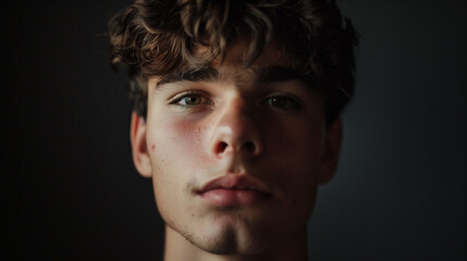 portrait of a young man, portrait of a boy 