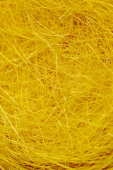 randomly wound synthetic threads for handmade products