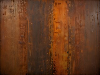 Metallic rust, orange and brown, aged texture, generative AI