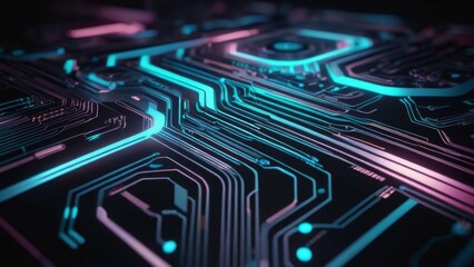 Fototapeta premium electronic circuit board