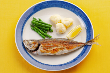 鯵のムニエル