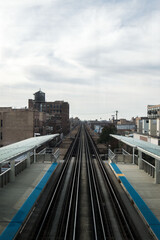Fototapeta premium Chicago Transit Platform