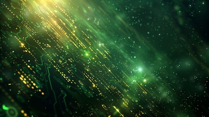 Abstract cyber background in a technological theme