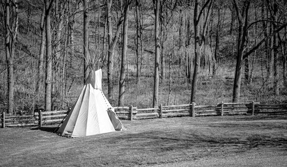 Lone teepee