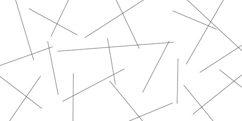 Black and gray abstract luxury geometric random chaotic lines with many squares and triangles shape background. 