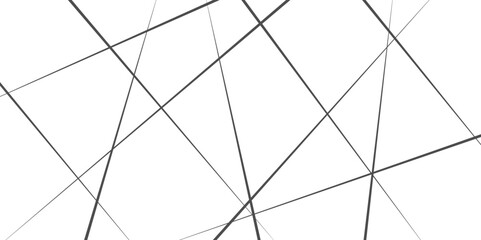 Black and gray abstract luxury geometric random chaotic lines with many squares and triangles shape background. 