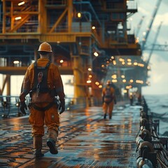 A Glimpse into the Lives of Offshore Petroleum Workers