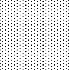 Small square arranged in order through one on white background. Seamless pattern.