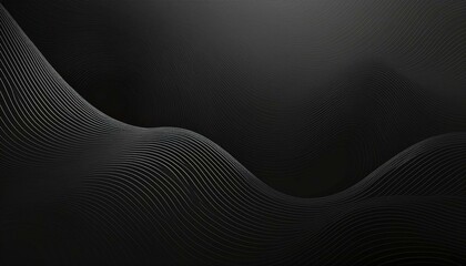 illustration of abstract black gradient background.