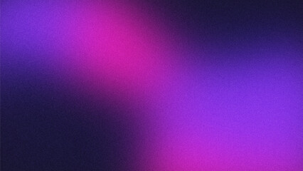 Dark grainy colorful gradient background. Abstract, black, pink, purple, blurred, mesh, noise, wave, bokeh, retro vibes.