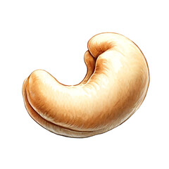 リアルなカシューナッツのイラスト