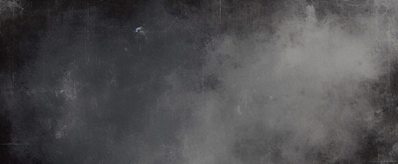 Obraz premium Fond dégradé granuleux noir blanc texture de bruit gris foncé monochrome rétro toile de fond design espace de copie