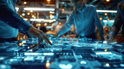 Research work people team design industry engine business laboratory project group office. People work solution research diverse corporate technology indian computer table tablet facility medical man