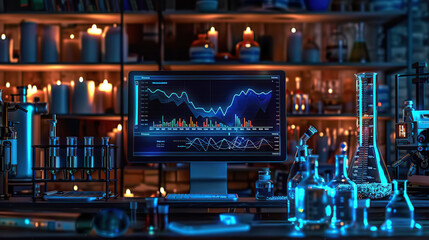 DNA medical screen hologram science hud data analysis body research background futuristic. Screen DNA infographic medical scan health digital 3d technology medicine human tech ui graph interface lab