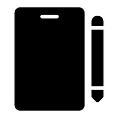 tablet glyph icon