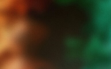 black darl red orange green , template empty space color gradient rough abstract background shine bright light and glow , grainy noise grungy texture