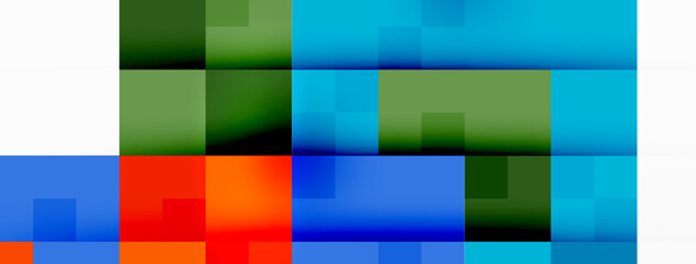 Fototapeta na wymiar Dynamic colorful squares background. Vector Illustration For Wallpaper, Banner, Background, Card, Book Illustration, landing page