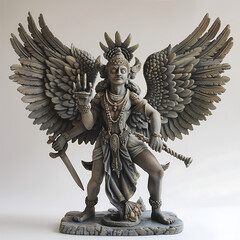 Garuda, a literary animal, shows a creative and charismatic culture