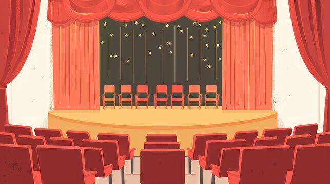 A vibrant community theater open to fresh ideas and experimental plays.