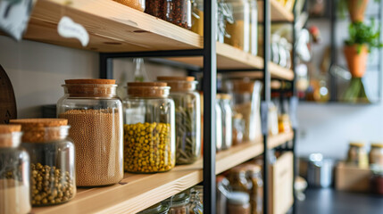 Home storage organize home shelf and storage for food