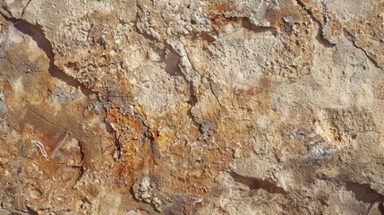 Textured Sandstone Surface with Earthy Tones - High-Resolution Natural Rustic Background Detail