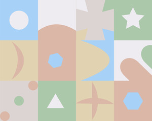 abstract background geometric pattern vector