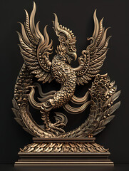 Garuda, a literary animal, shows a creative and charismatic culture
