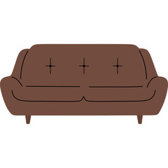 Couches Flat Illustration