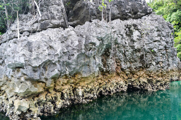 The landscape image of the archipelago of Raja Ampat, Southwest Papua, Indonesia.