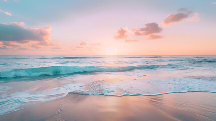 Serenity in Pastel Waters