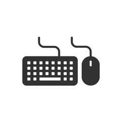 Keyboard And Mouse Icon Sign Symbol