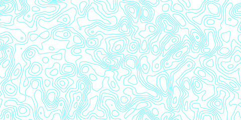 Abstract topology topographic line map 
