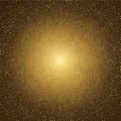 an abstract background with a gold light shade, featuring a gradient and rough textures. Incorporate bright light and a glowing effect, with grainy noise and a grungy texture.