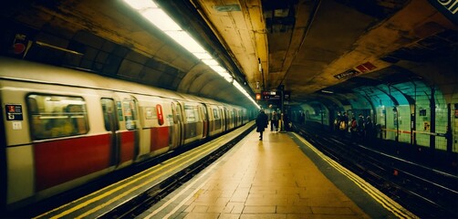 Fototapeta premium railway station