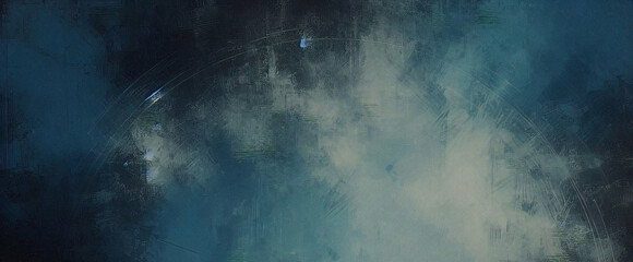 Obraz premium Abstract art painting black aqua teal white. Posters, covers, prints. Abstract wall art. Digital interior art. abstract texture. For design, print, wallpaper, poster, card, mural, rug.