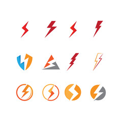 Light logo vector template and symbol