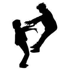 Siluet people activities 