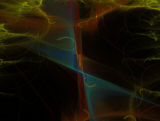 Fototapeta premium Imaginatory fractal abstract background Image