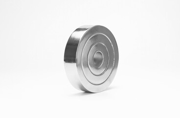 chrome steel mirror finish gym weight plates 