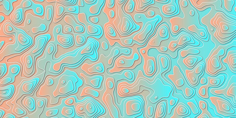 Artistic textures weaving depth into dynamic topographic expressions

