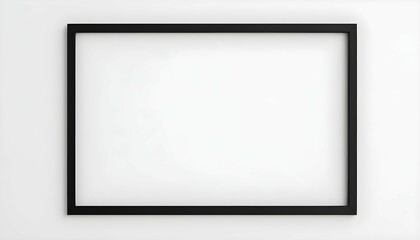 A minimalist frame with a thin black border upscaled_2