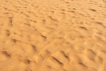 Desert sand  patern at Red sand  dune , Mui ne, Vietnam
