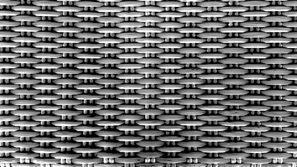 9-18. Bamboo Basket Pattern - Illustration. Abstract Bamboo Vector Pattern.	
