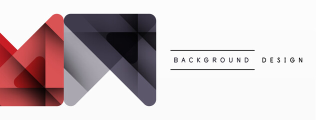 Business triangle and squares vector abstract background. Vector Illustration For Wallpaper, Banner, Background, Card, Book Illustration, landing page