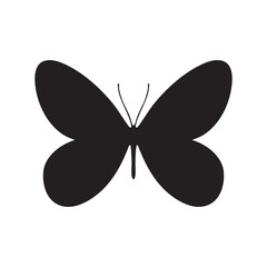 Butterfly, line, black, graphic, element, sketch, insect, flying