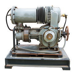 Fototapeta premium Air pump, a multi-purpose machine that facilitates mechanic work