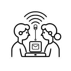 communication icon, business icon, technology icon, discussion icon, conference icon, cooperation icon, meeting icon, success icon, teamwork icon, group icon, management icon, businessman icon, office